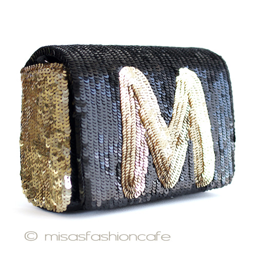 （画像用） SANTI　イニシャル【Ｍ】 サンティ　バッグ　再販！