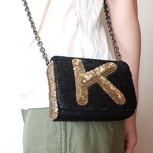 （画像用） SANTI　イニシャル【Ａ】 サンティ　ショルダーバッグ