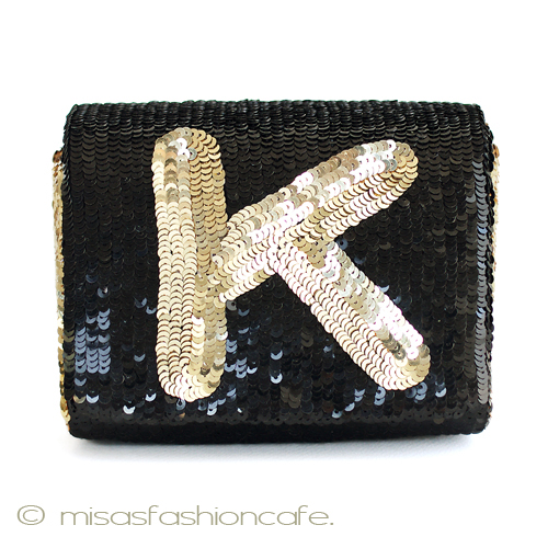 （画像用） SANTI　イニシャル【Ｋ】 サンティ　ショルダーバッグ