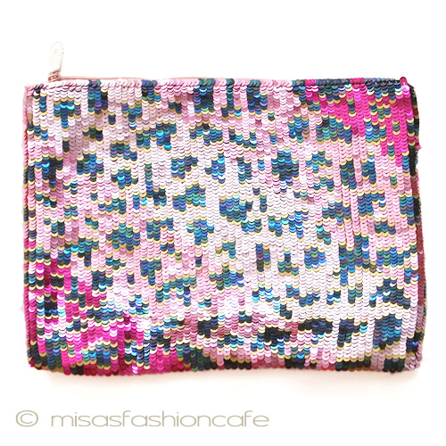 （画像用） ＳＡＮＴＩサンティ　レオパ柄 コスメポーチ　BAG