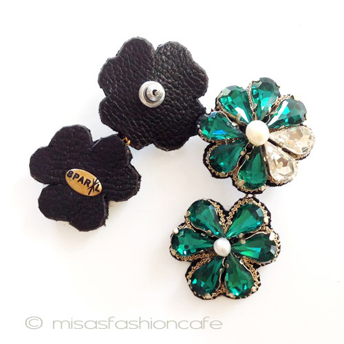 （画像用） ＳＰＡＲＫＬ 幸運の四葉 ピアスまたはイヤリング