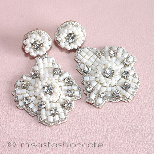 （画像用） ＳＰＡＲＫＬ　ピアス ブライダル・レース