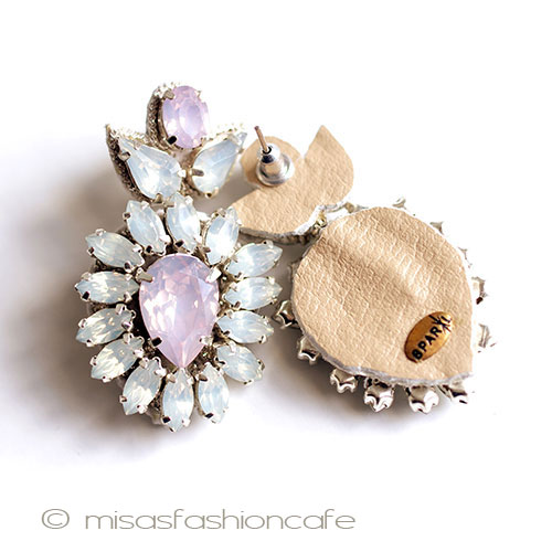 （画像用） ＳＰＡＲＫＬ　ピアス ピンク・オパール