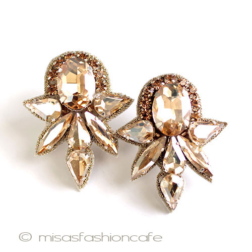 （画像用） ＳＰＡＲＫＬ　トパーズスター イヤリングまたはピアス