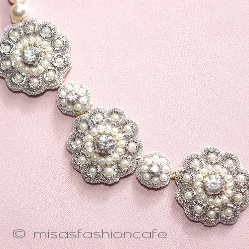 （画像用） ＳＰＡＲＫＬ　ネックレス エレガント・フローラル