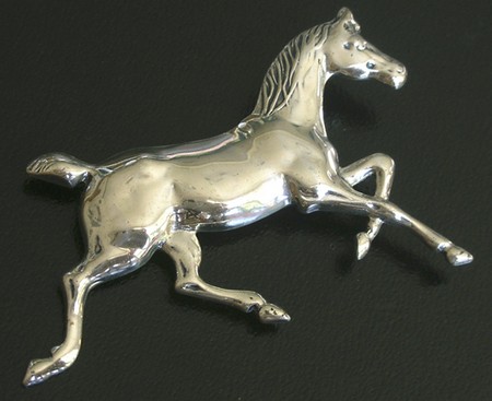 Sterling　Silver 銀製　馬ブローチ - ウインドウを閉じる