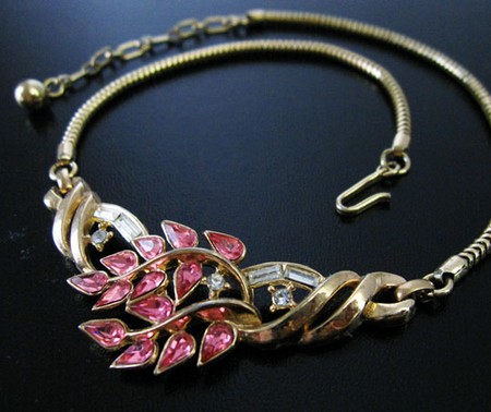 （画像用） クラウンTrifari　ネックレス