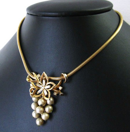 （画像用） Trifari　ネックレス