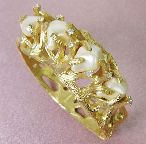 （画像用） クラウンTrifari バングル