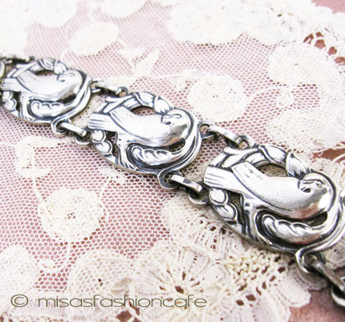 （画像用） Sterling 銀製 Coro ジョージジェンセン 鳩