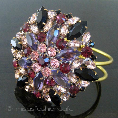 （画像用） チェコ製ガラス バングル