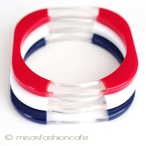 （画像用） トリコロール３連バングル