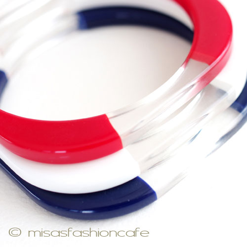 （画像用） トリコロール３連バングル