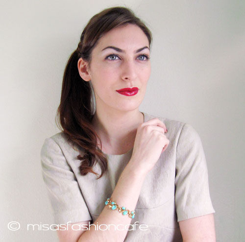 （画像用） Trifari　トリファリ ターコイズのベリー