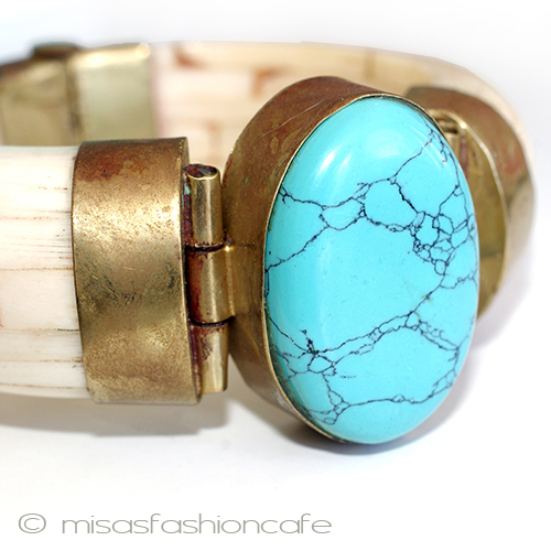 （画像用） 天然石　パワーストーン ターコイズ　バングル