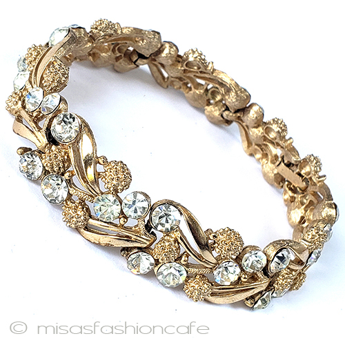 （画像用） Trifari　 トリファリ たんぽぽ　ブレスレット