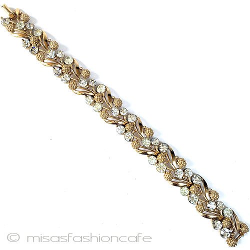 （画像用） Trifari　 トリファリ たんぽぽ　ブレスレット