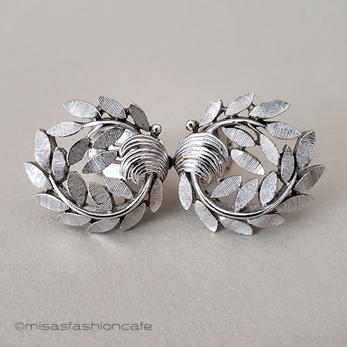 （画像用） Trifari　 トリファリ リース・イヤリング