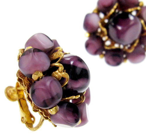 （画像用） Miriam Haskell ミリアムハスケル イヤリング