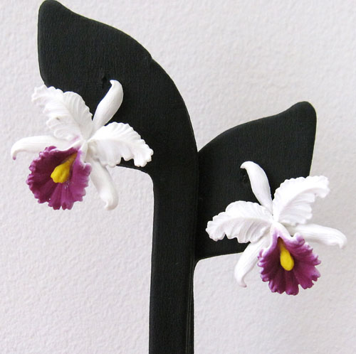 （画像用） ドイツ製お花イヤリング