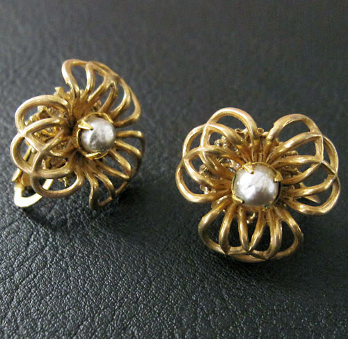 （画像用） Miriam Haskell ミリアムハスケル イヤリング