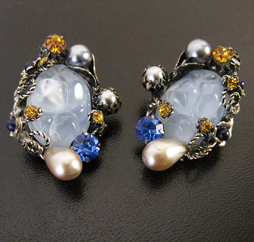 （画像用） アンティーク　 イヤリング