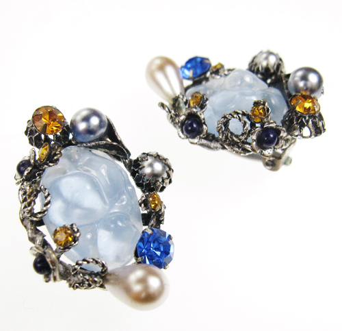 （画像用） アンティーク　 イヤリング