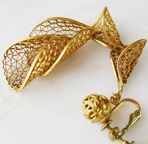 （画像用） Miriam Haskell　 ミリアムハスケル イヤリング