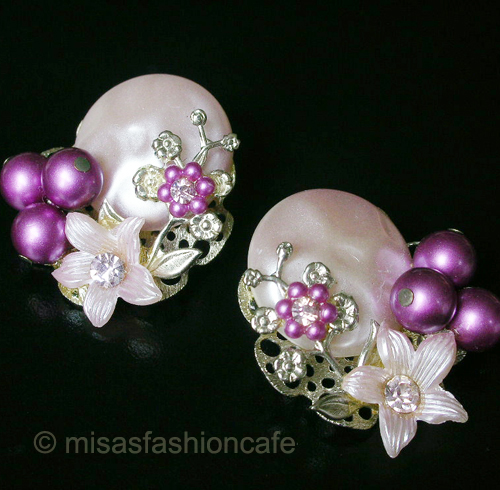 （画像用） フローラル　イヤリング