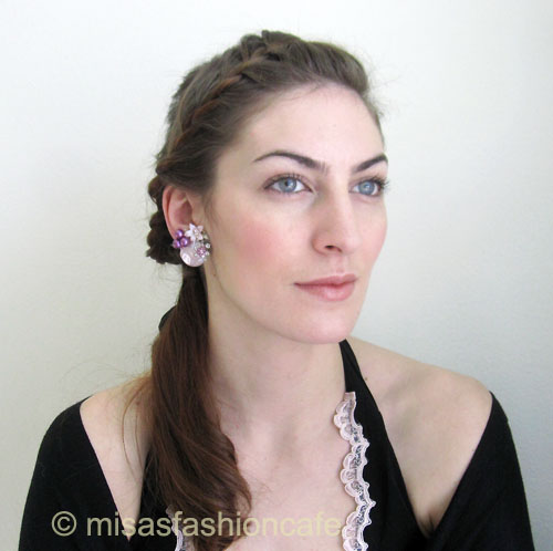 （画像用） フローラル　イヤリング