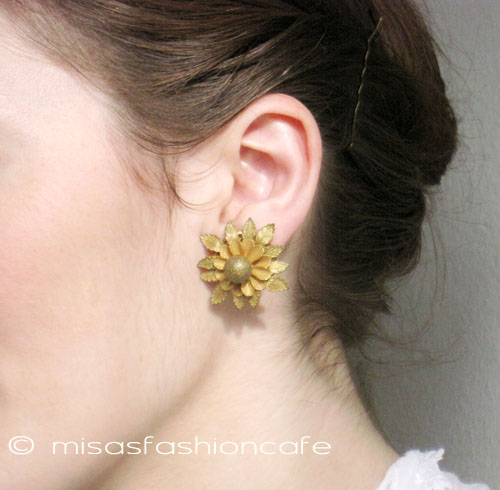 （画像用） Miriam Haskell ミリアムハスケル イヤリング