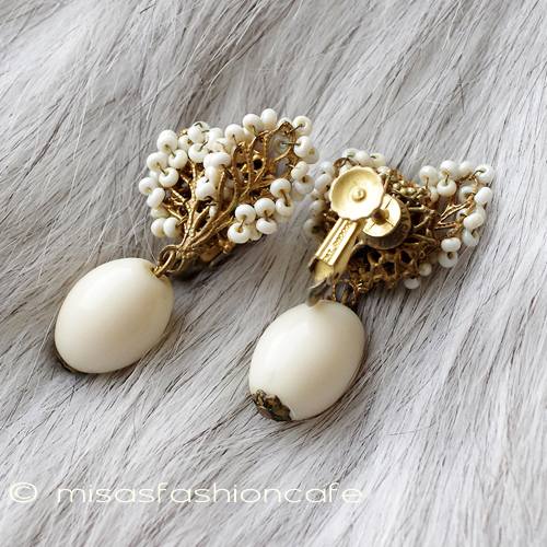 （画像用） Miriam Haskell ミリアムハスケル イヤリング