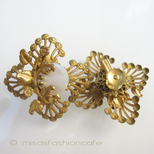 （画像用） Miriam Haskell ミリアムハスケル イヤリング