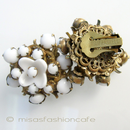 （画像用） Miriam Haskell ミリアムハスケル イヤリング