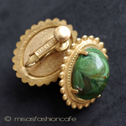 （画像用） Miriam Haskell ミリアムハスケル イヤリング