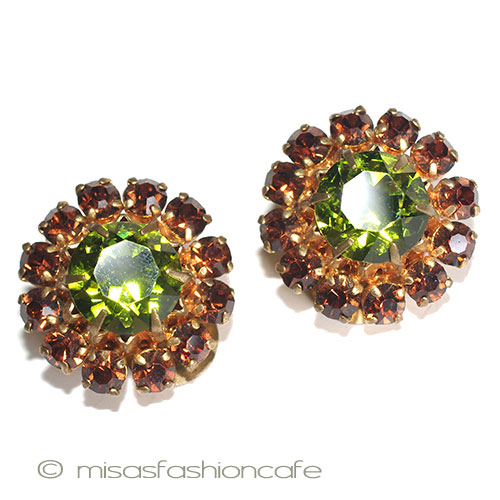 （画像用） Ａｕｓｔｒｉａオーストリア製 クリスタル　イヤリング