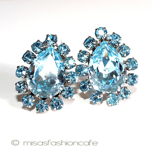 （画像用） Ａｕｓｔｒｉａオーストリア製 クリスタル・イヤリング