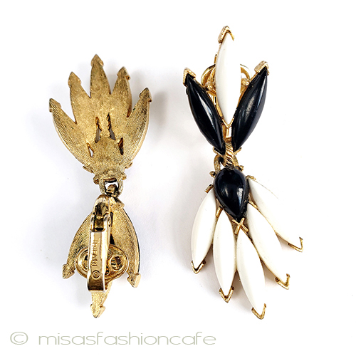 （画像用） クラウン　トリファリ Trifari　イヤリング