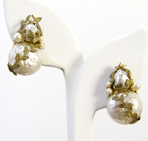 （画像用） Miriam Haskell　 ミリアムハスケル イヤリング