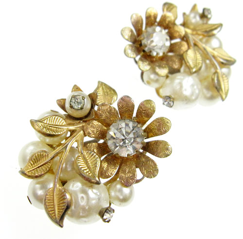 Beaujewels お花イヤリング - ウインドウを閉じる