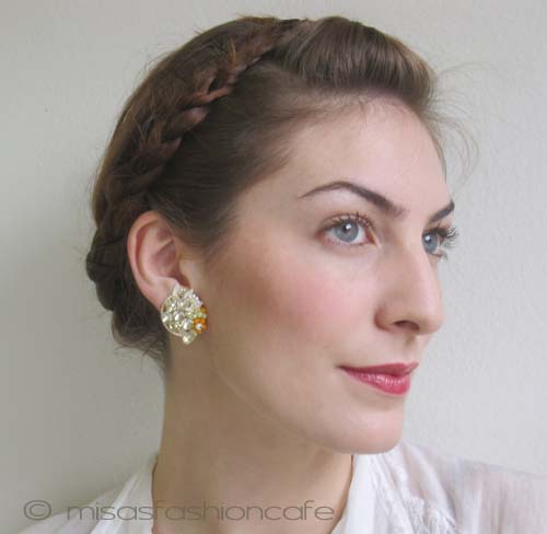 （画像用） Robert ロバート お花イヤリング