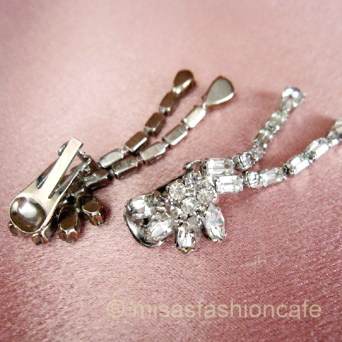 （画像用） バゲットドロップ イヤリング