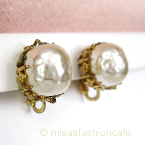 （画像用） Miriam Haskell ミリアムハスケル イヤリング