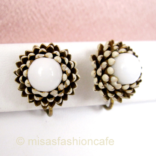 （画像用） Miriam Haskell ミリアムハスケル イヤリング