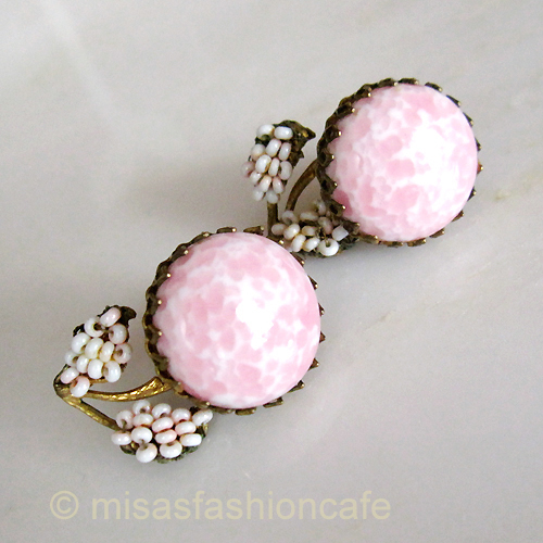 （画像用） Miriam Haskell ミリアムハスケル イヤリング