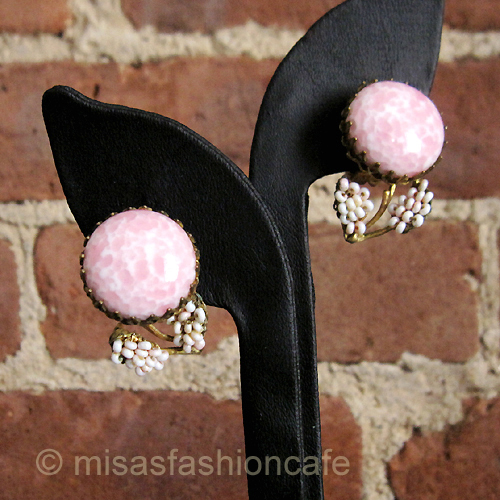 （画像用） Miriam Haskell ミリアムハスケル イヤリング