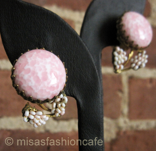 （画像用） Miriam Haskell ミリアムハスケル イヤリング