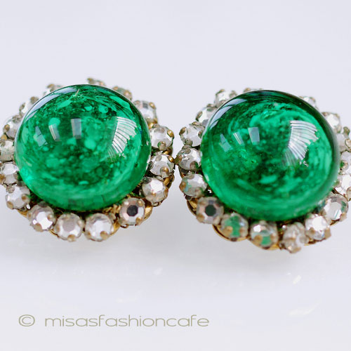 （画像用） Miriam Haskell ミリアムハスケル イヤリング