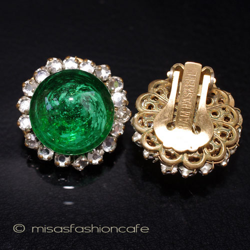 （画像用） Miriam Haskell ミリアムハスケル イヤリング