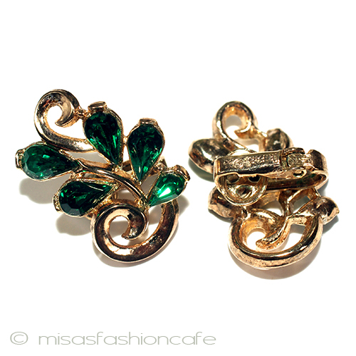 （画像用） Ｔｒｉｆａｒｉ　 トリファリ エメラルド　イヤリング